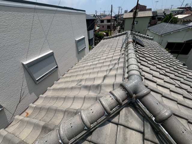 瓦屋根全体の状態
